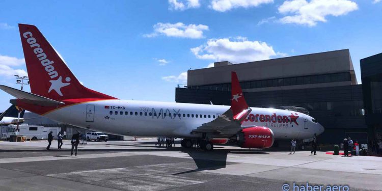 Corendon filosuna 3 yeni 737 MAX 8 katıyor