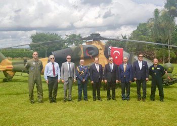 ATAK Brezilya’da bahçeye indi