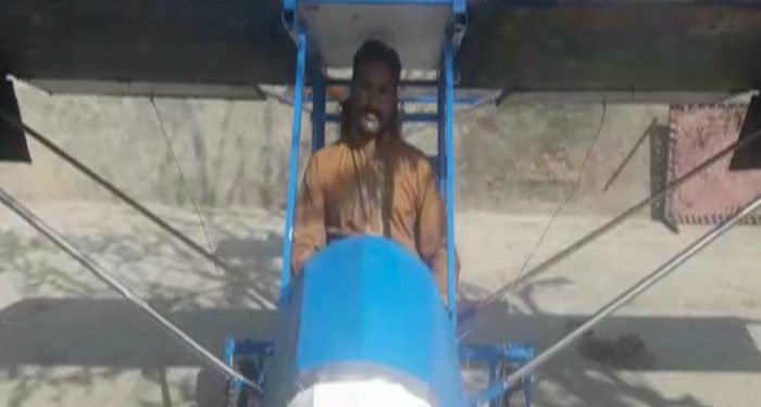 Kendi uçağını yaptı, izni olmadığı için uçamadı