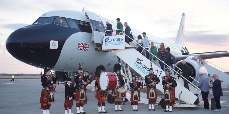 BA, 20 yıl sonra Inverness’e ilk uçuşunu gerçekleştirdi