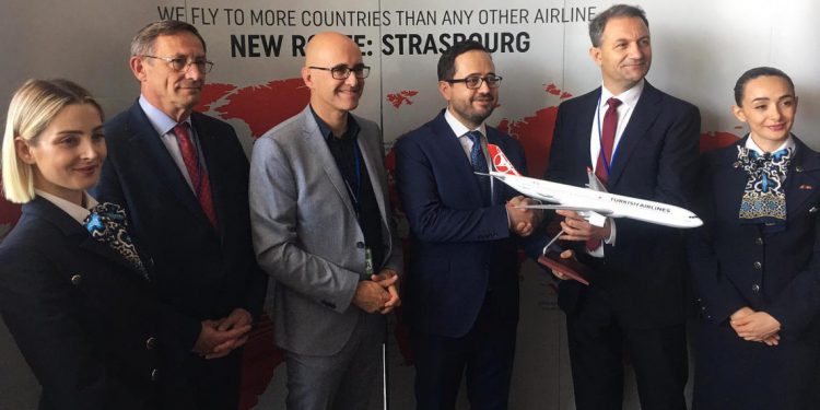 THY’nin yeni uçuş noktası Strazburg oldu