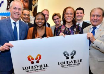 Muhammed Ali Havalimanı yeni logosunu tanıttı