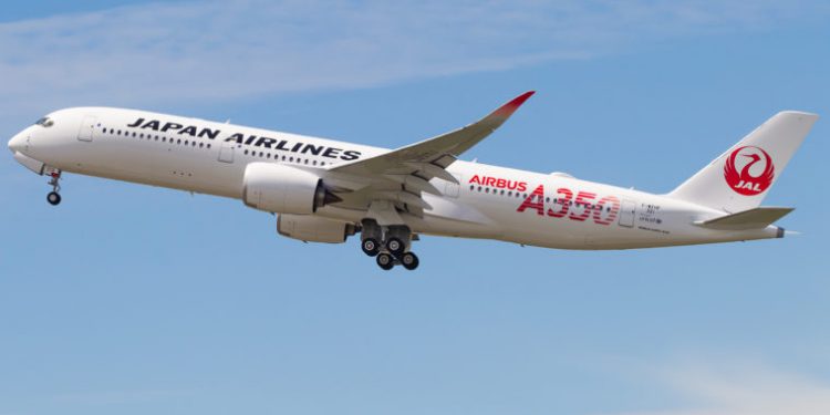 İşte JAL’in ilk A350-900 uçağı