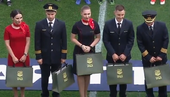 Kahraman pilotlar sahada!