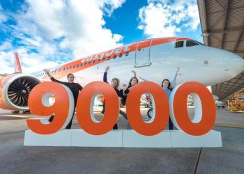9 bininci A320 easyJet’te