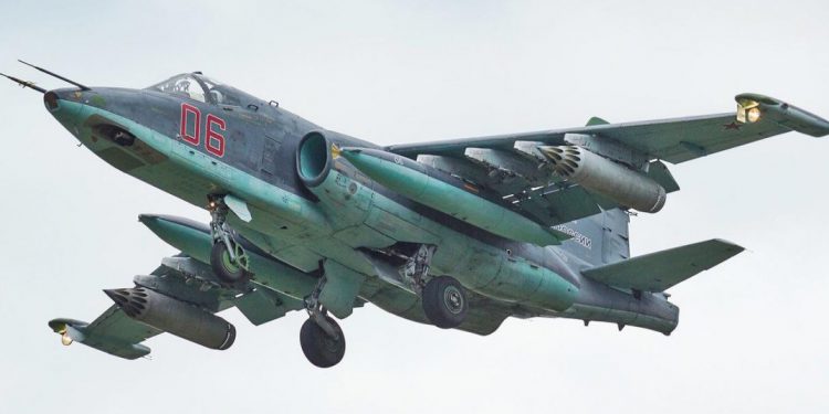 Rusya’da Su-25 savaş uçağı düştü