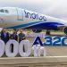 Airbus’tan 1000’inci A320neo teslimatı