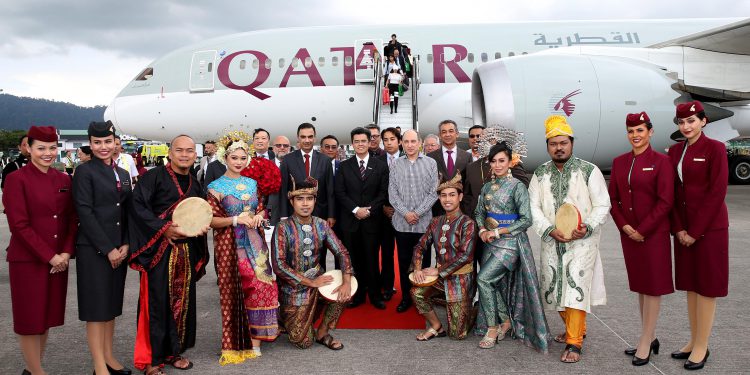 Qatar Airways, Langkawi uçuşlarına başladı