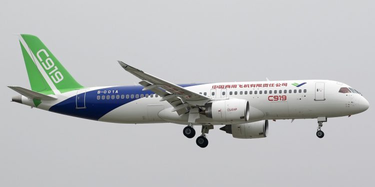Comac C919 beşinci test uçuşunu gerçekleştirdi