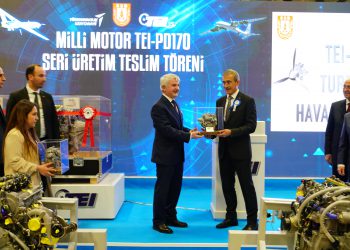 Milli motor TEI-PD170 seri üretim teslim töreni gerçekleşti