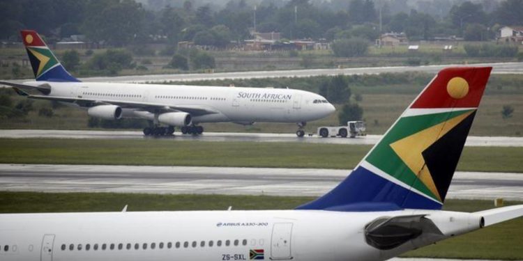 Güney Afrika Havayolları da uçuşunu iptal etti
