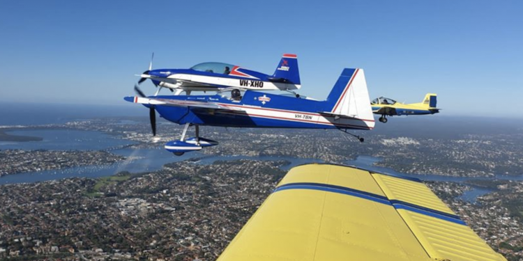 Avustralya ve Türk askerlerine saygı uçuşu