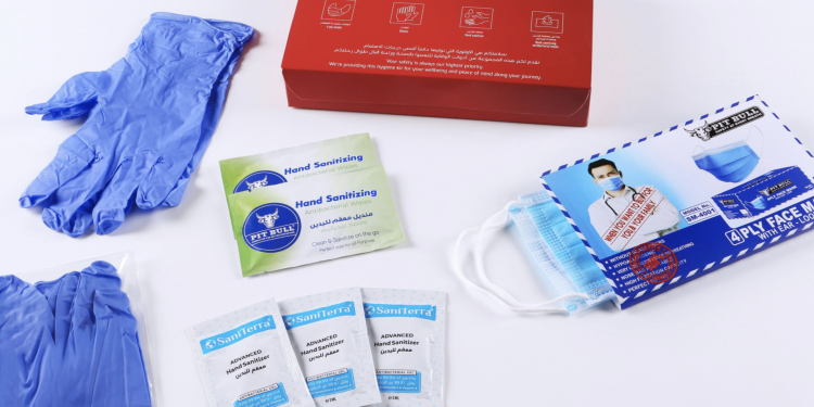 İşte Emirates’in hijyen kiti