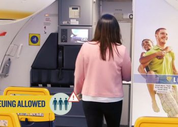 Uçakta tuvalete izinle gidilecek