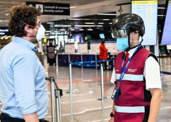 Fiumicino Havalimanı’nda akıllı kask uygulaması