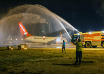 Corendon Antalya’ya sezonun ilk yolcularını indirdi