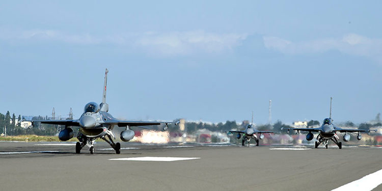 Türk F-16’lar Azerbaycan’da