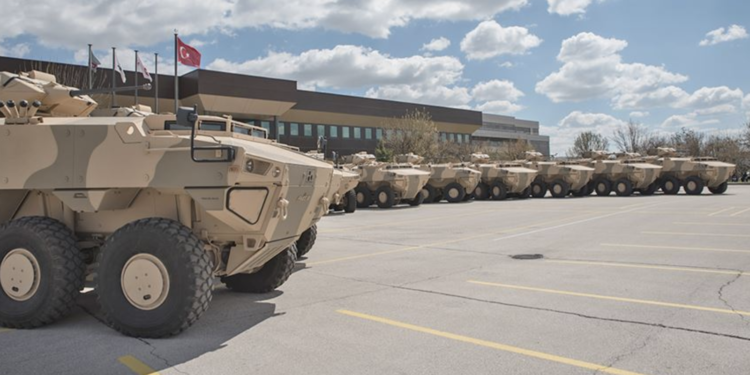 FNSS dev zırhlıların Umman’a teslimatını tamamladı