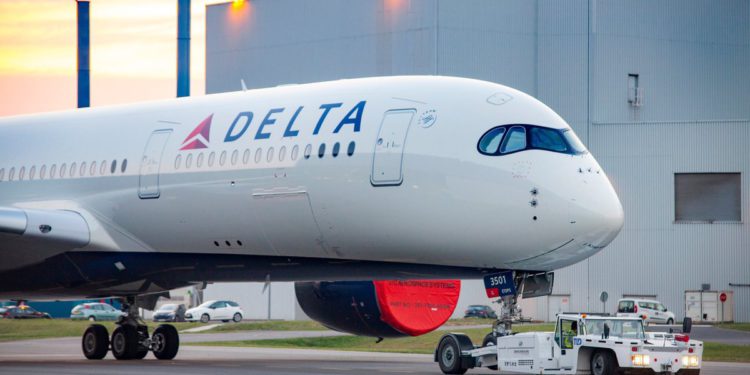 Delta iki adet A350’yi filosuna katıyor