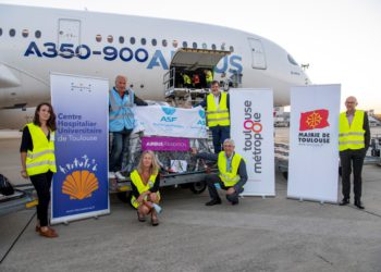 Airbus’tan Beyrut’a insani yardım malzemesi