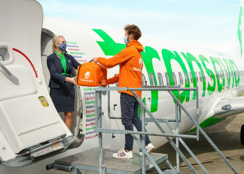 Uçak içine dışarıdan sipariş sistemi başladı