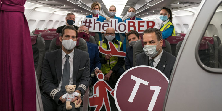 BER’den ilk tarifeli uçuş icra edildi