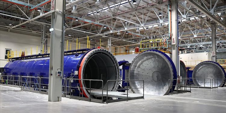 TUSAŞ’ın dev kompozit tesisi üretime başladı