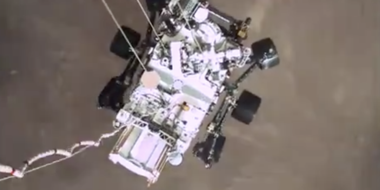 Mars’a iniş böyle gerçekleşti