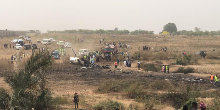 Nijerya’da asker taşıyan uçak düştü