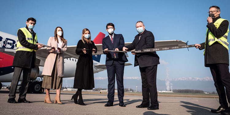 Bayrak taşıyıcı 36 yıl sonra Cenevre’ye uçtu