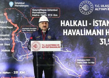 Halkalı-İstanbul Havalimanı Metro Hattı’nda kazıya başlandı
