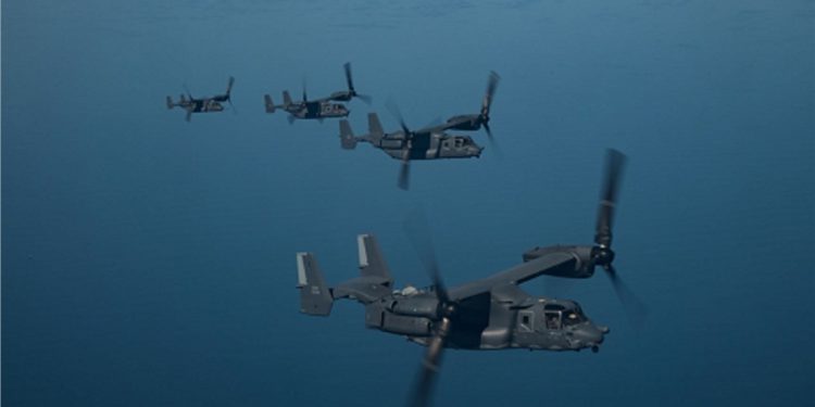 V-22 Osprey 600 bin uçuş saatini geçti