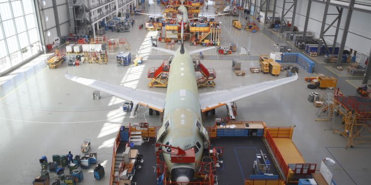 Airbus’ın yeni A321 tesisi 2022 sonunda hizmette