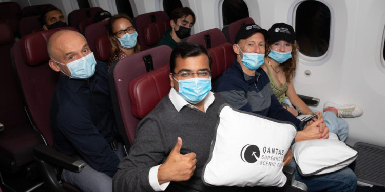 ‘Süper Ay’a uçak yolculuğu gerçekleştirildi