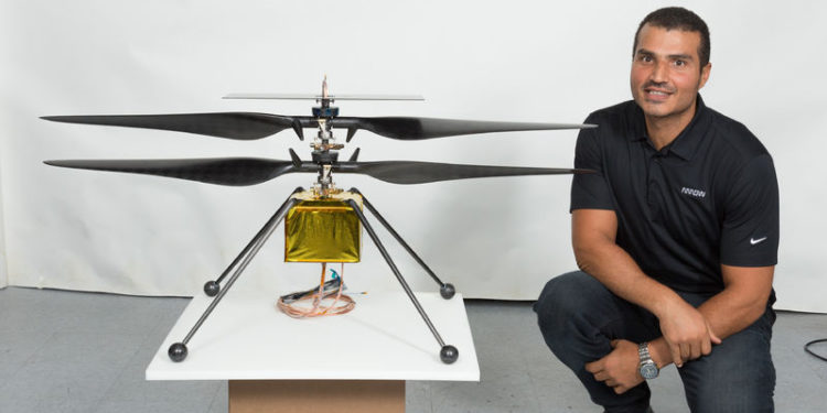 NASA’nın Mars helikopterini Filistinli mühendis tasarladı