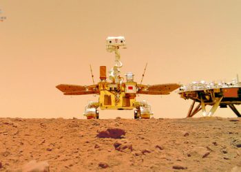 Uzay aracı Zhurong’un Mars’tan gönderdiği videolar paylaşıldı