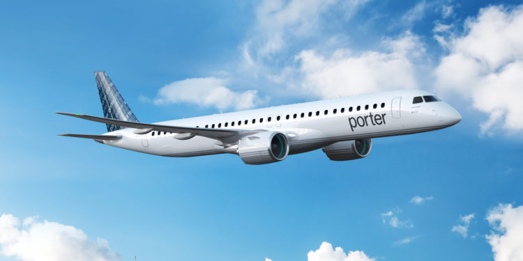 Porter Airlines’tan Embraer’e 80 uçaklık sipariş