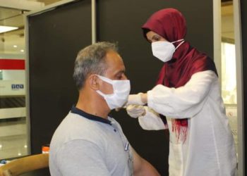 İzmir Adnan Menderes’te aşı istasyonu hizmete açıldı