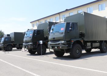 Türkiye, Gürcistan’a teknik servis araçları hibe etti