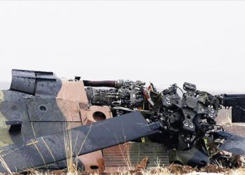 Irak’ta askeri helikopter düştü: 5 ölü