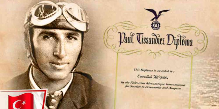 Türk havacılığının Venüs Yıldızı Emrullah Ali Yıldız