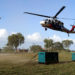 Bozkurt’ta köylere helikopterle jeneratör taşındı