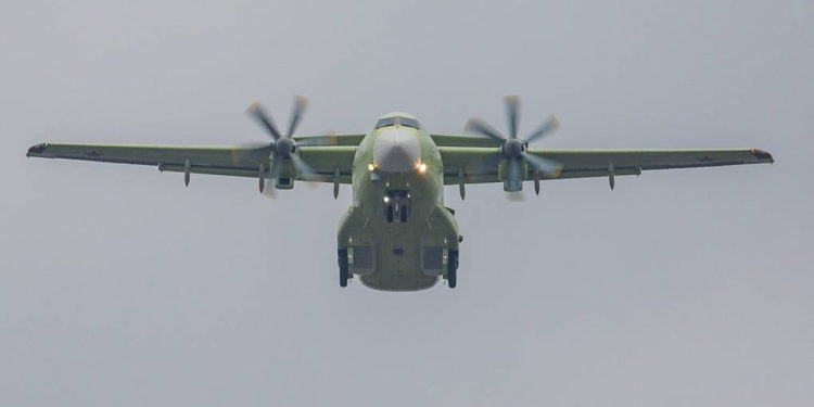 Rus askeri nakliye uçağı test uçuşunda düştü