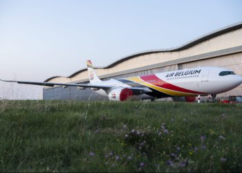 Air Belgium’un ilk A330neo’su boyamadan çıktı