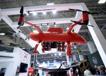 Yangınla mücadele için İHA ordusu