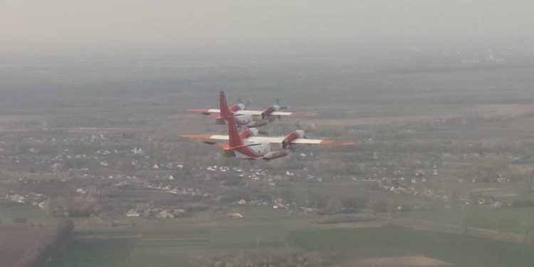 Yangınlarla mücadelede Ukrayna’nın 2 uçağı da kullanılıyor