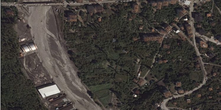 Göktürk-1 uydusundan felaketin fotoğrafı