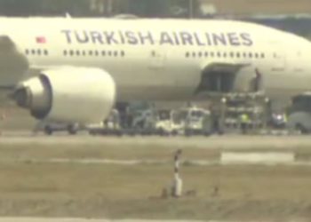 İlk askeri kafileyi taşıyan THY uçağı Ankara’ya indi