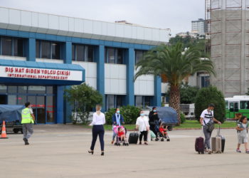 Trabzon’da dış hat yolcusu yüzde 187 arttı