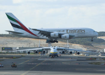 İstanbul Havalimanı’na uçan A380 için tören düzenlendi